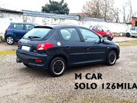 Usata Peugeot 206 60 CV (44 kW) 2012 Nero Berlina