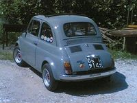 Usata Fiat 500 1970 Grigio Cabrio