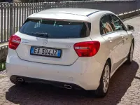 Usata Mercedes A180 109 CV (80 kW) 2014 Bianco Utilitaria