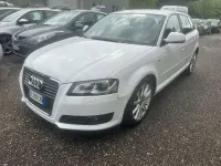 Usata Audi A3 Attraction 160 CV (117 kW) 2010 Bianco Utilitaria