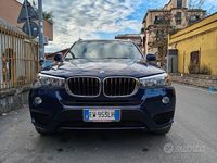 Usata BMW X3 Efficient Dynamics 150 CV (110 kW) 2016 Blu SUV