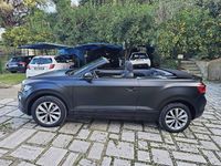 Usata VW T-Roc Cabriolet 150 CV (110 kW) 2021 Nero Cabrio