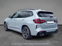 Usata BMW X3 M Sport 190 CV (139 kW) 2022 Grigio SUV