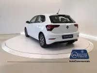 Usata VW Polo Life 95 CV (69 kW) 2023 Bianco Utilitaria