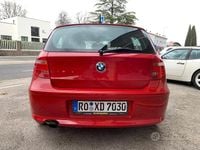 Usata BMW 116 122 CV (89 kW) 2009 Rosso Utilitaria