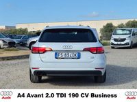 Usata Audi A4 Premium 190 CV (139 kW) 2018 Bianco / pastello Station wagon