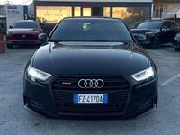 Usata Audi A3 Sport 184 CV (135 kW) 2018 Nero Berlina