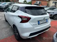 Usata Nissan Micra N-Connecta 90 CV (66 kW) 2019 Bianco Utilitaria