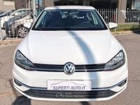 Usata VW Golf VII Highline 125 CV (91 kW) 2017 Bianco Berlina