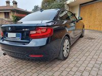 Usata BMW 218 Luxury Line 136 CV (100 kW) 2015 Blu/azzurro Coupé