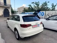Usata Audi A3 110 CV (80 kW) 2015 Bianco Berlina