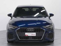 Usata Audi A3 Sportback S-Line 150 CV (110 kW) 2020 Blu Utilitaria