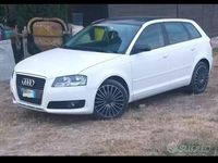 Usata Audi A3 105 CV (77 kW) 2009 Bianco Utilitaria