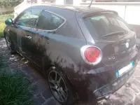 Usata Alfa Romeo MiTo Distinctive 120 CV (88 kW) 2008 Nero Utilitaria