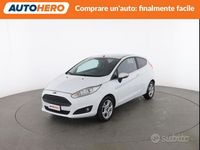 Gebraucht Ford Fiesta Titanium 75 PS (55 kW) 2017 Weiß Kleinwagen