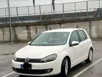 Usata VW Golf VI 122 CV (89 kW) 2010 Bianco Utilitaria