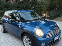 Begagnad Mini ONE 75 HK (55 kW) 2013 Blå Halvkombi