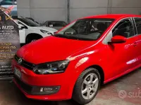 Usata VW Polo Highline 90 CV (66 kW) 2012 Rosso Utilitaria