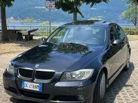 Usata BMW 318 122 CV (89 kW) 2007 Nero Berlina
