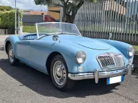 Usata MG MGA 80 CV (58 kW) 1957 Blu Cabrio