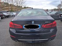 Usata BMW 520 Luxury Line 190 CV (139 kW) 2017 Blu/azzurro Berlina