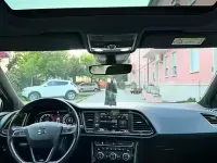 Usata Seat Leon 190 CV (139 kW) 2019 Rosso Berlina