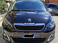 Usata Peugeot 108 Allure 72 CV (52 kW) 2020 Nero Utilitaria