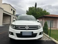 Usata VW Tiguan R-line 210 CV (154 kW) 2014 Bianco SUV