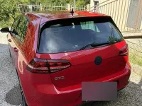 Usata VW Golf VII GTD 184 CV (135 kW) 2017 Rosso Berlina