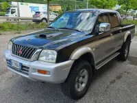 Usata Mitsubishi L200 116 CV (85 kW) 2002 Nero Pick-up