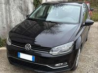Usata VW Polo 90 CV (66 kW) 2015 Nero Berlina