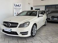 Usata Mercedes C220 Avantgarde 169 CV (124 kW) 2012 Bianco Coupé