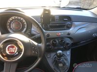 Usata Fiat 500C 69 CV (50 kW) 2015 Grigio Cabrio
