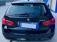 Usata BMW 316 Advantage 116 CV (85 kW) 2017 Nero metallizzato Station wagon