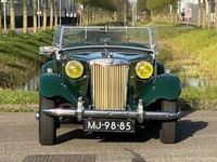 Usata MG TD 54 CV (39 kW) 1952 Verde Cabrio