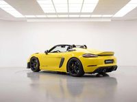 Usata Porsche 718 Spyder 500 CV (367 kW) 2024 Giallo racing Cabrio