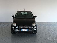 Usata Fiat 500 Lounge 69 CV (50 kW) 2015 Nero Utilitaria
