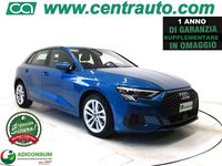 Usata Audi A3 Advanced 116 CV (85 kW) 2023 Azzurro Berlina