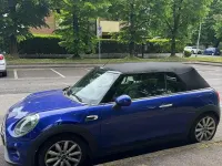 Usata Mini Cooper D Cabriolet 116 CV (85 kW) 2019 Blu Cabrio