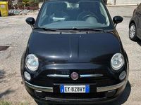 Usata Fiat 500 Lounge 69 CV (50 kW) 2012 Nero Utilitaria