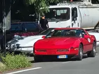 Usata Corvette C4 1984 Rosso Coupé