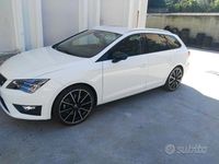 Usata Seat Leon ST FR 184 CV (135 kW) 2015 Bianco Station wagon
