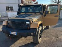 Usata Jeep Wrangler Unlimited Sahara 200 CV (147 kW) 2013 Beige SUV