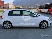 Usata VW Golf VII Highline 122 CV (89 kW) 2014 Bianco Utilitaria