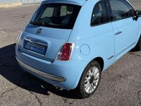 Usata Fiat 500 Lounge 95 CV (69 kW) 2014 Blu/azzurro Utilitaria