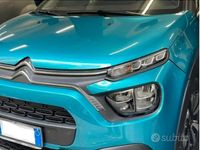 Usata Citroën C3 Shine 83 CV (61 kW) 2021 Verde Utilitaria