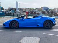 Usata Lamborghini Huracán 610 CV (448 kW) 2017 Blu/azzurro Cabrio