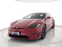 Usata Tesla Model S Performance 356 kW (485 CV) 2023 Rosso perlato Utilitaria