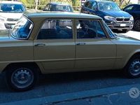Usata Alfa Romeo Giulia 1300 Super 92 CV (67 kW) 1970 Giallo Berlina