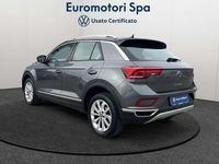 Usata VW T-Roc Style 110 CV (80 kW) 2023 Grigio SUV